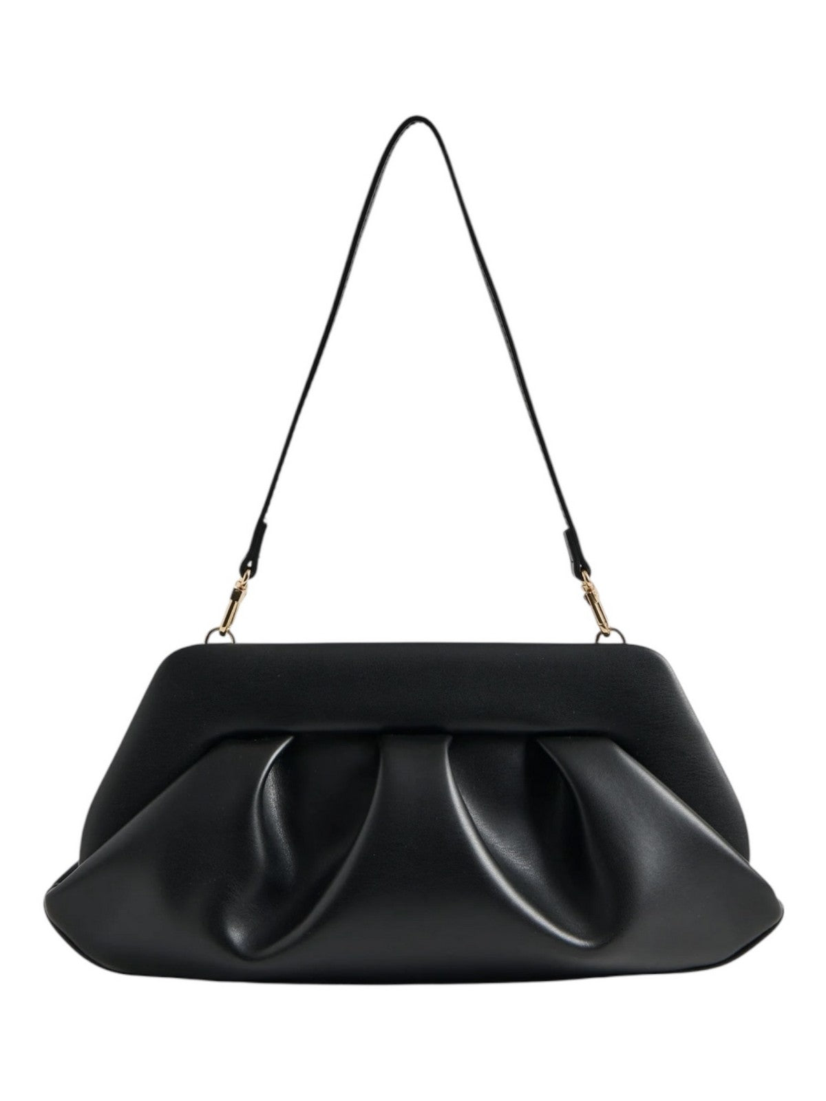 THEMOIRè Bios Baguette vegan fabric bag black eco-friendly design