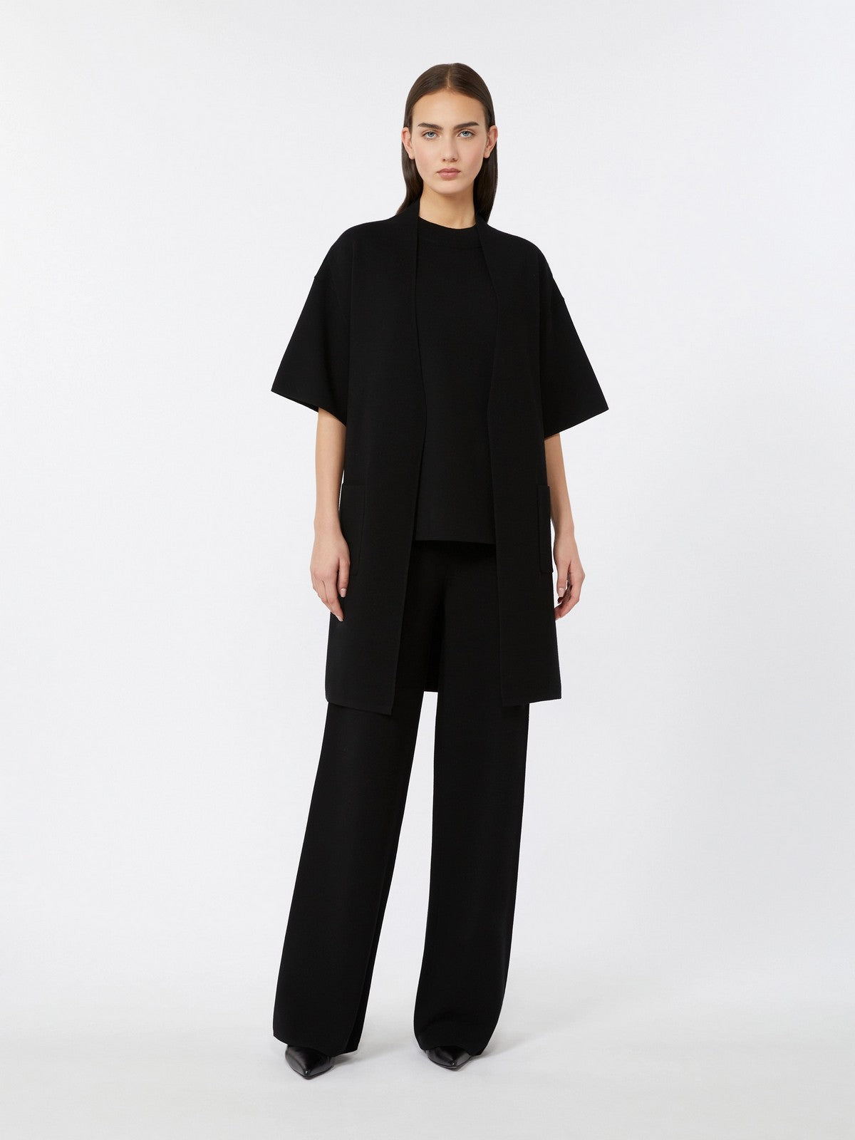 MAX MARA Gilet Donna ABETE 2526356011600 005 Nero