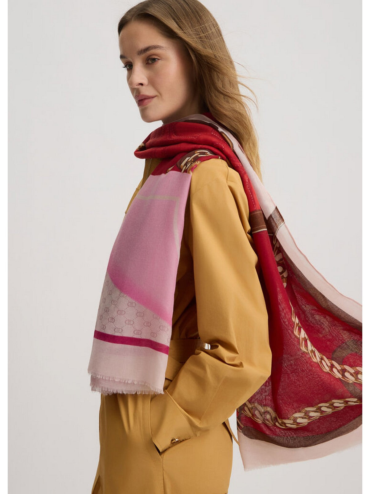 LIU JO SOFT Stola Donna 2A5026T0300 X0644 Rosso gioboutiqueweb