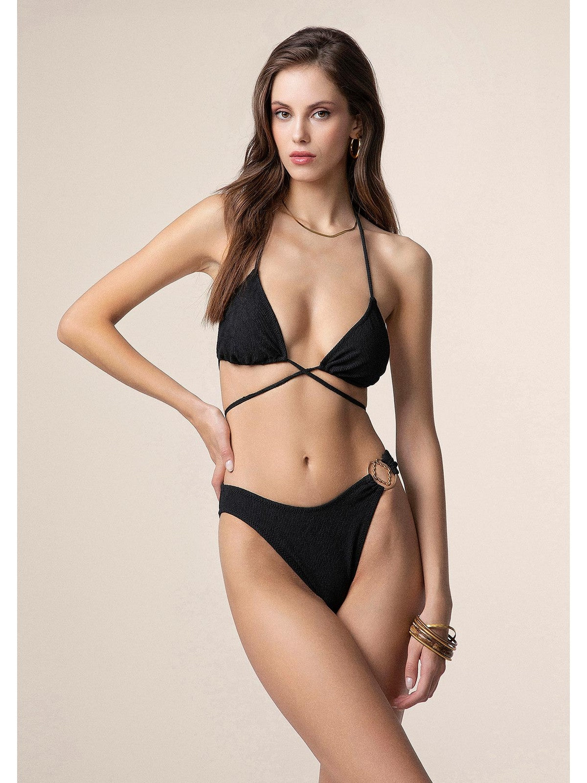 ME FUI Costume da bagno Donna MF25-0500BK BLACK