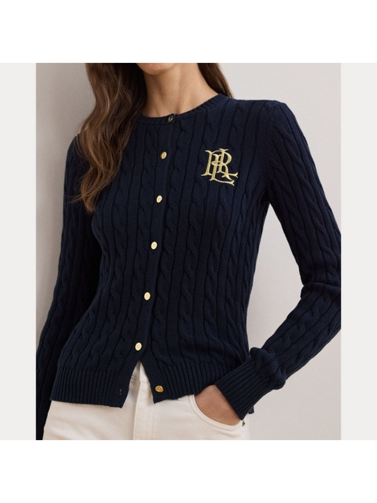 LAUREN RALPH LAUREN Cardigan Donna RALHAN 200932225 002 LAUREN NAVY gioboutiqueweb