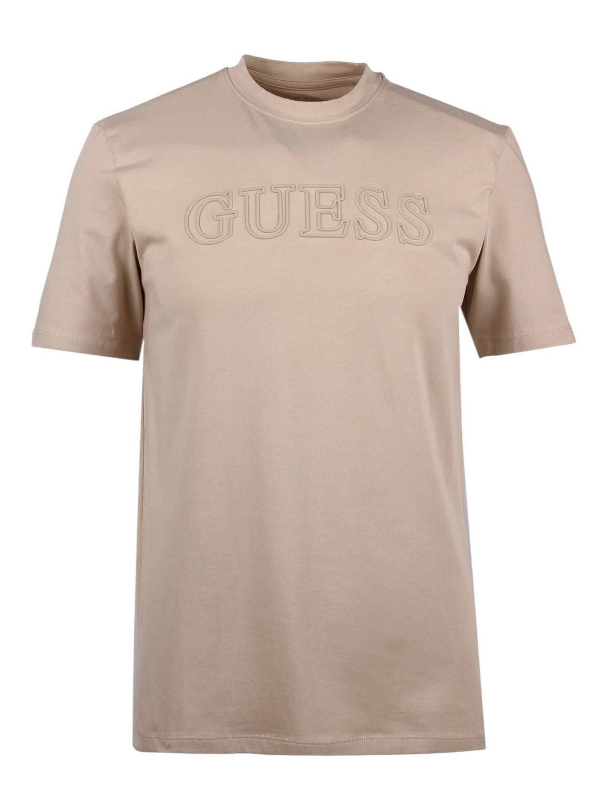GUESS SPORT T-shirt Uomo SS ALPHY T-SHIRT Z2YI11 J1314 G1CA Beige gioboutiqueweb