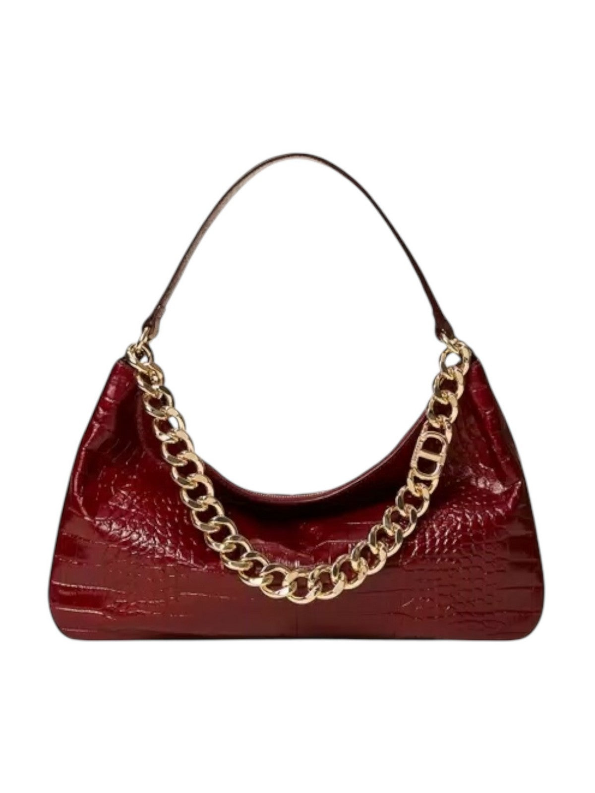 TWINSET Borsa Donna LILIANE LEATHER 252TD8252 12882 RED BERRY