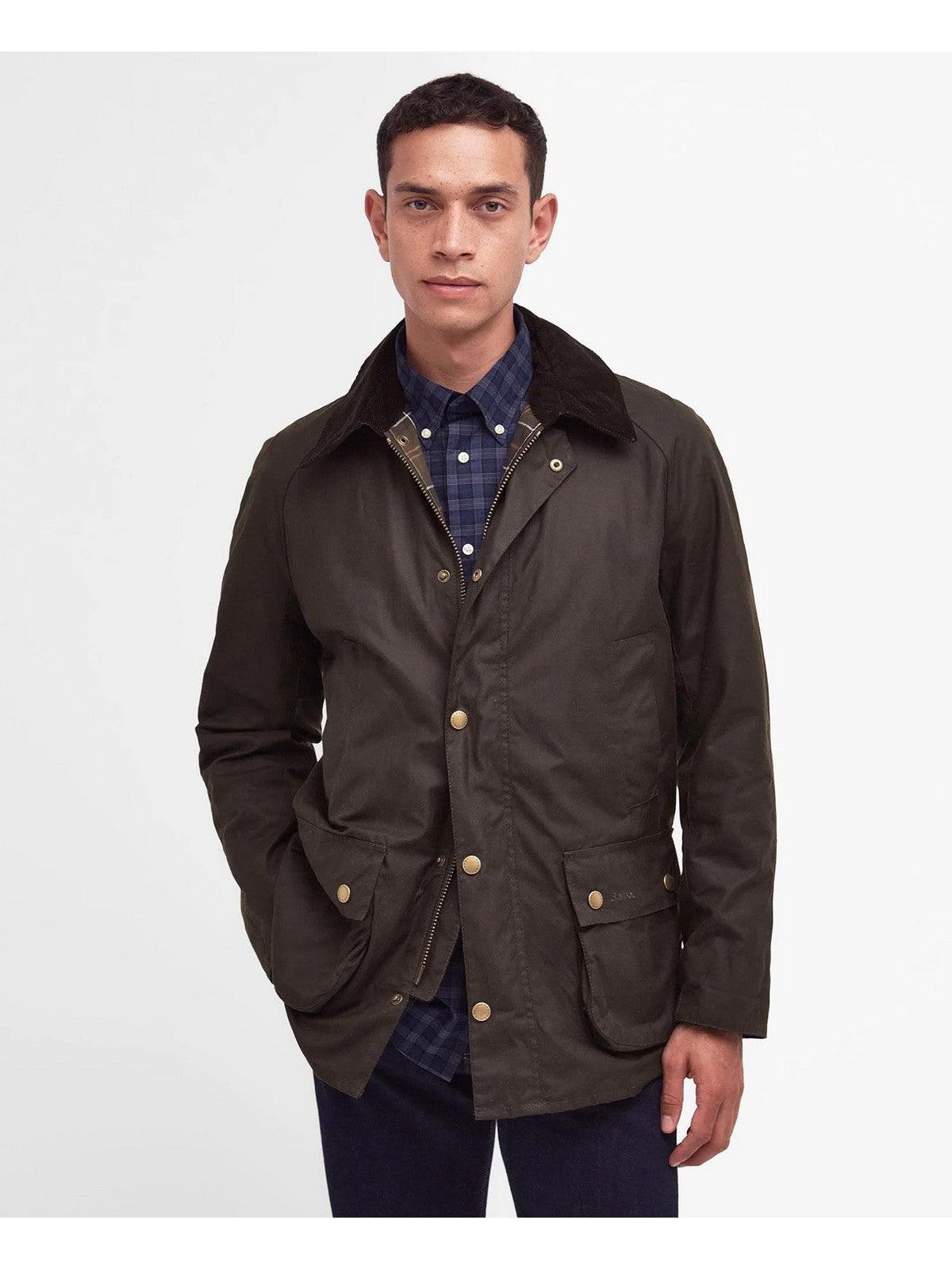 BARBOUR Giubbino Uomo Ashby MWX0339 OL71 Verde gioboutiqueweb