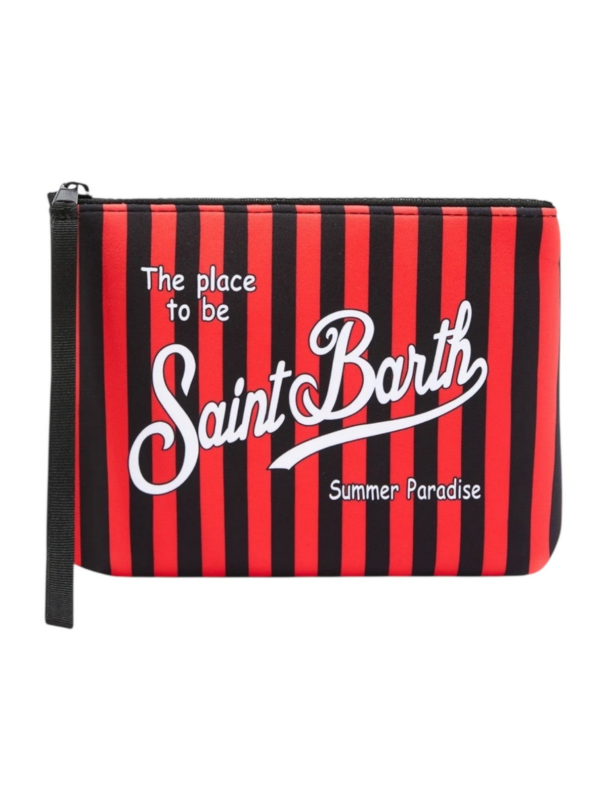 MC2 SAINT BARTH Pochette Unisex adulto ALINE 07444L MILAN STRIPES ROSSONERI 41