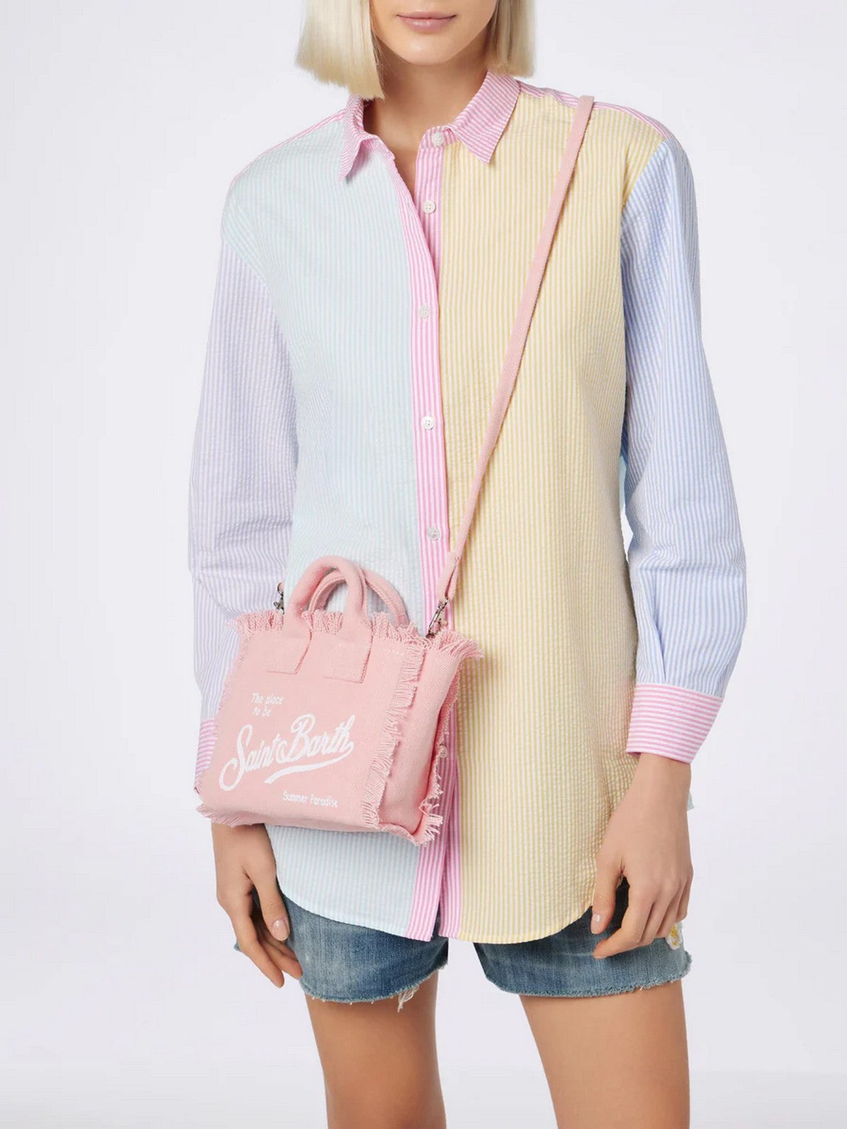 Mc2 Saint Barth Bag woman Vanity Mini 00267f Rosa