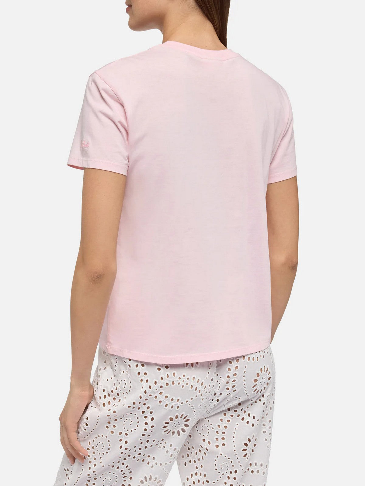 MC2 SAINT BARTH T-shirt Donna EMILIE 05868H GIN GIN 20 EMB gioboutiqueweb