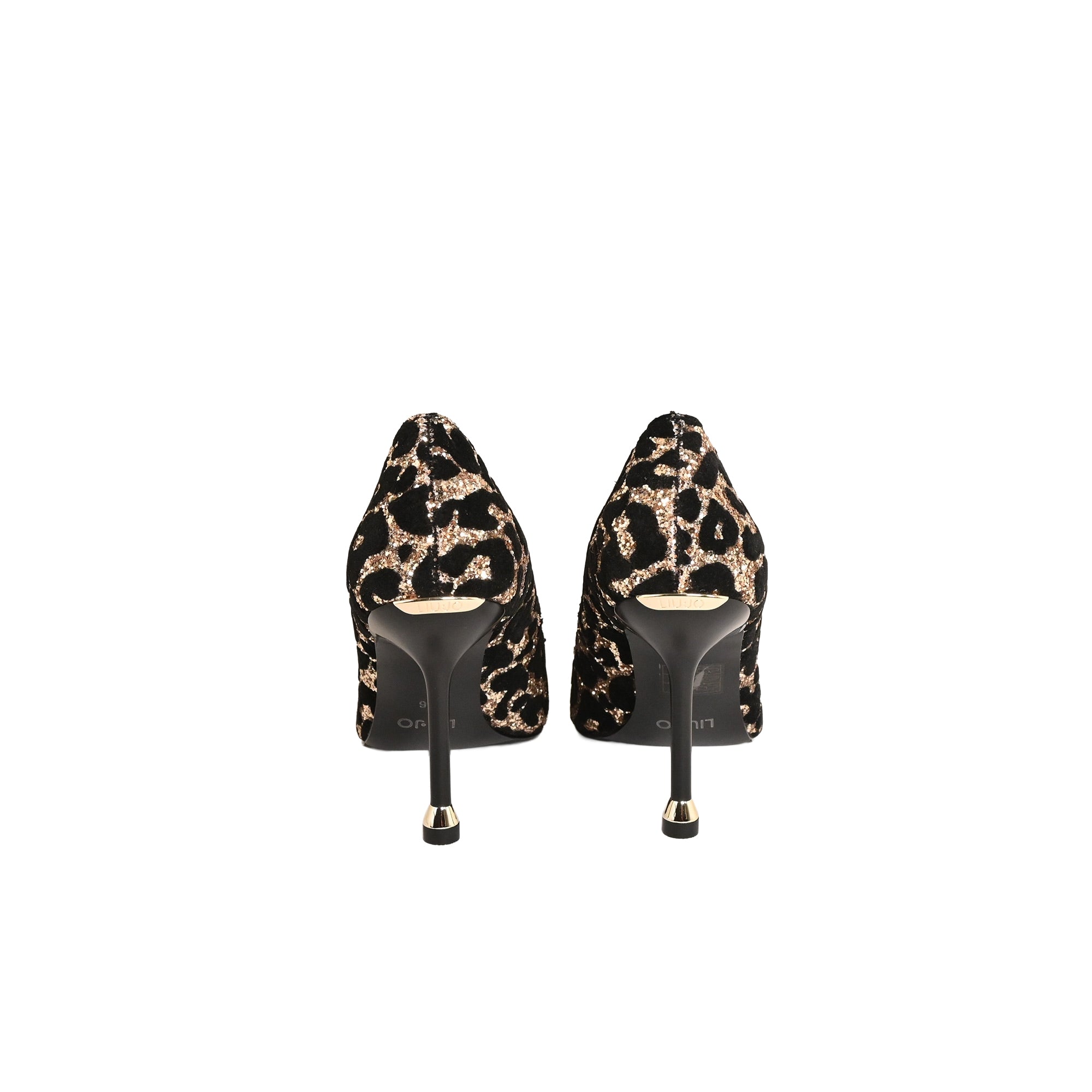 LIU JO Décolleté Donna DEMI 05 SF5051TX132 S3832 GLITTER LEOPARD/LIGHT GOLD
