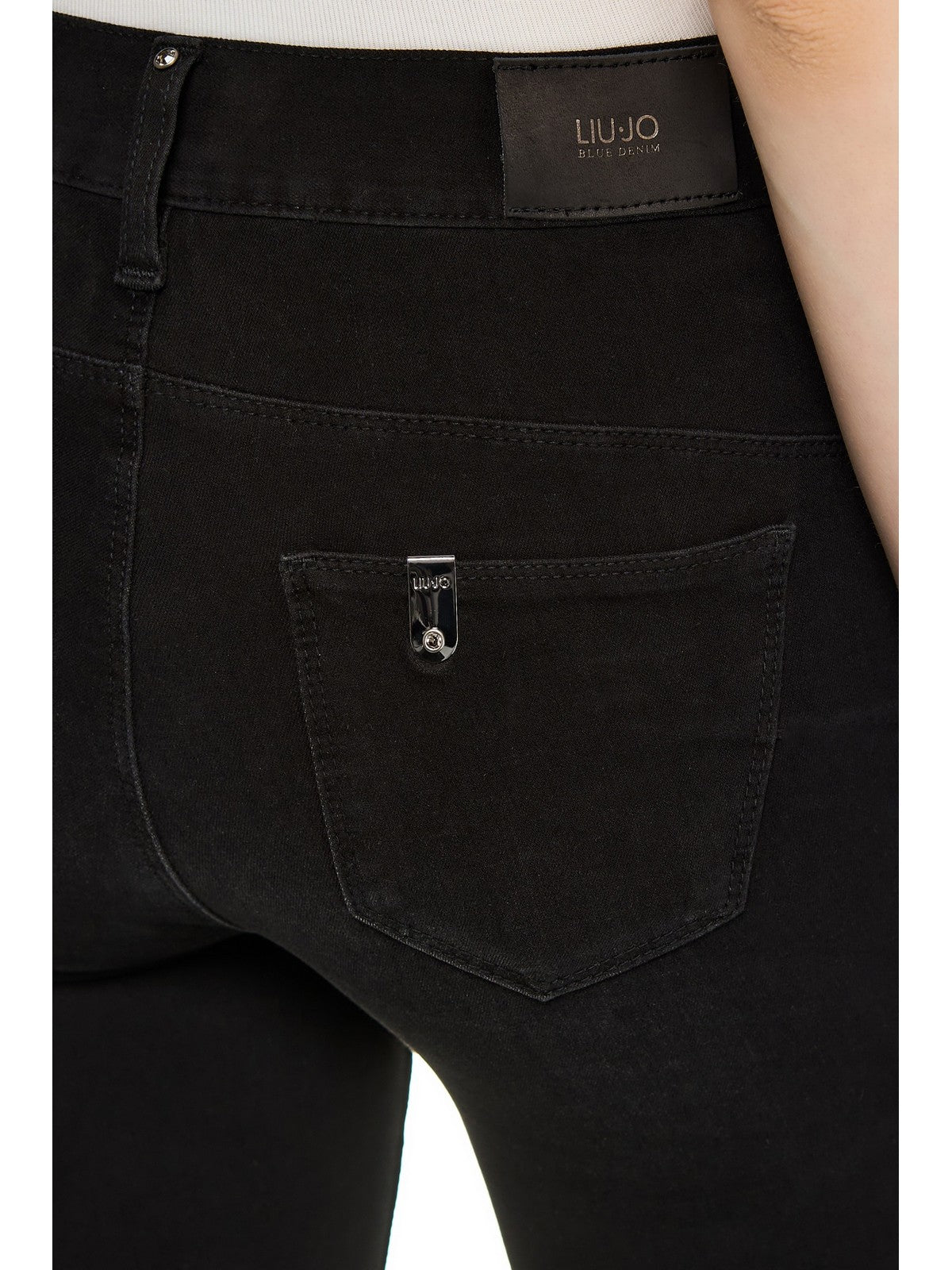 LIU JO BLUE DENIM Jeans Donna UF4054D4886 87390 Nero gioboutiqueweb