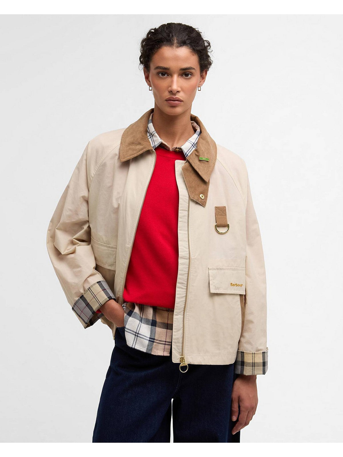 BARBOUR Giubbino Donna ICONS SPEY SHOWERPROOF LSP0311 CR31 JASMINE/DRESS