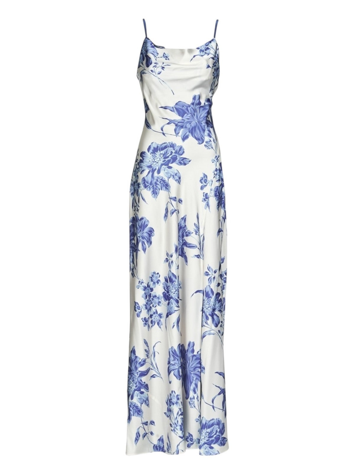 GUESS Abito Donna ADLE LACE NECKLINE LONG DRESS W5GK10 WF1T2 P7WQ Bianco gioboutiqueweb