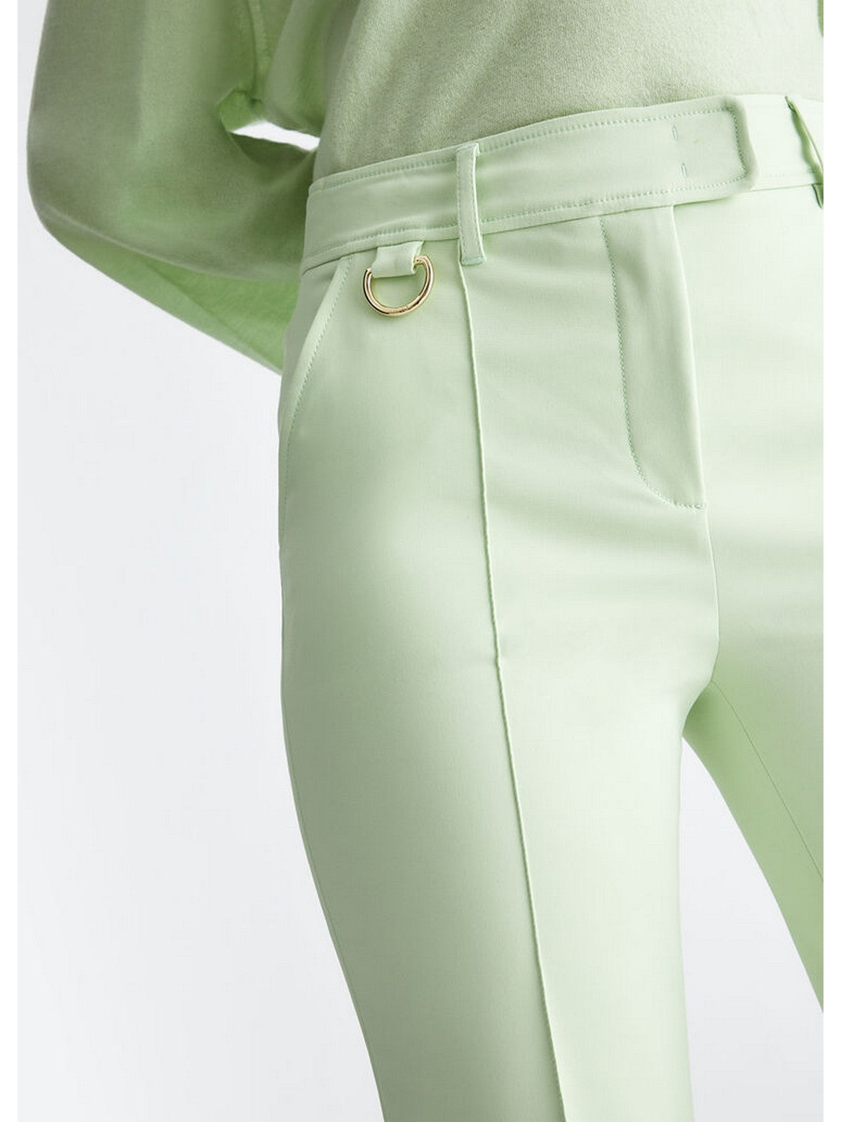 LIU JO BLACK Pantalone Donna CA4126T2553 X0546 Verde gioboutiqueweb