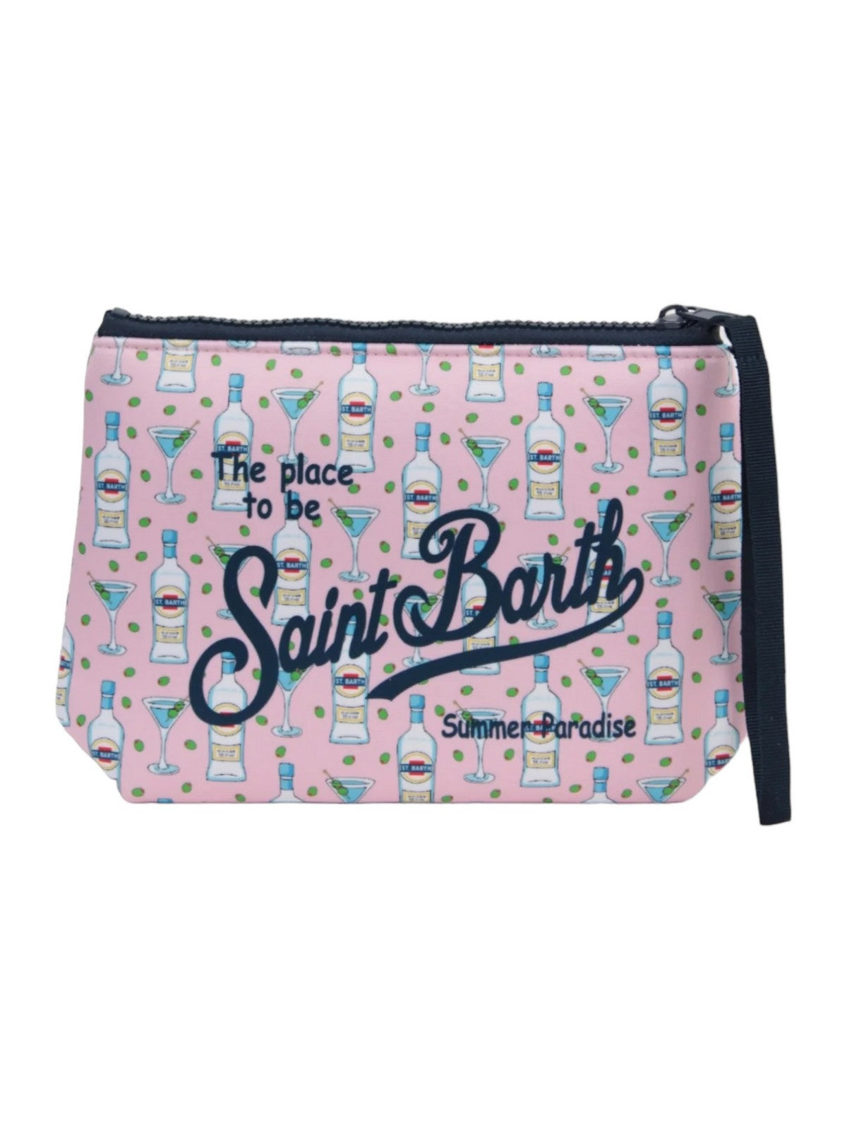 MC2 Saint Barth Pochette femme Aline 01462f Rosa