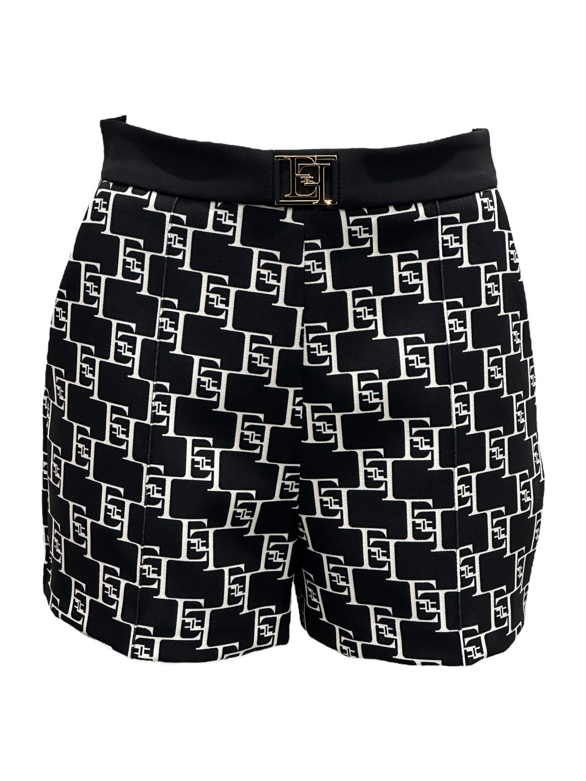 ELISABETTA FRANCHI Shs0141e2 685 black shorts