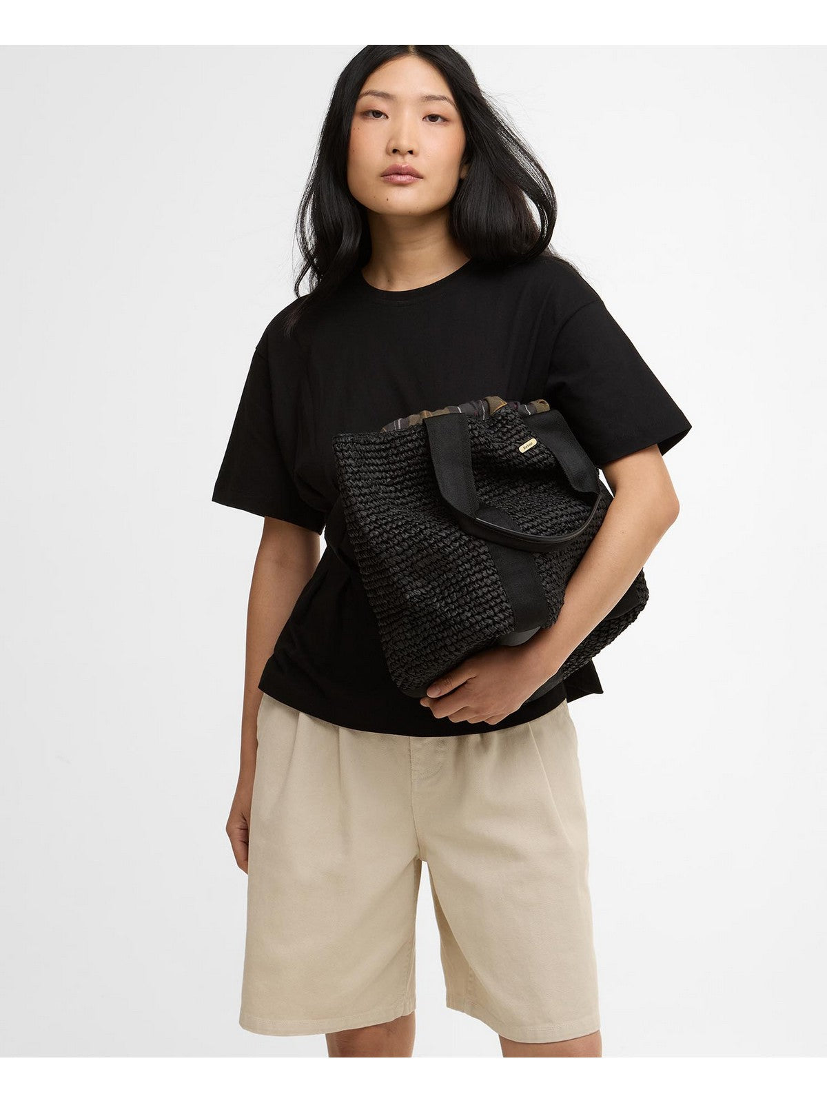 BARBOUR Borsa Donna LILY BEACH TOTE BAG LBA0467 BK11 BLACK