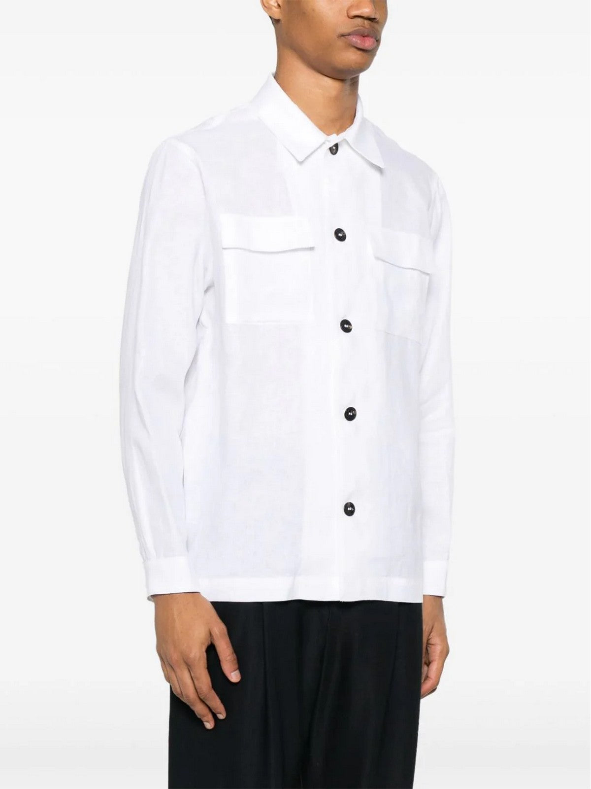 MICHAEL COAL Camicia Uomo mc-Jordan MCJOR3783S25 282 Bianco gioboutiqueweb