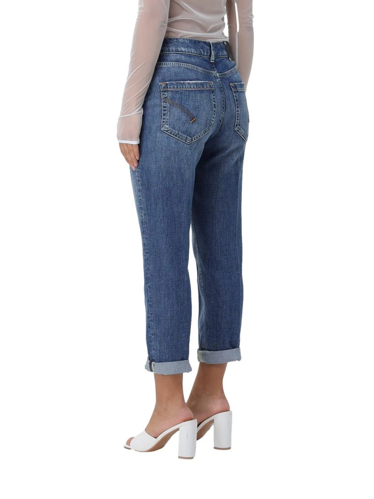 DONDUP Jeans Donna Koons gioiello DP268B DF0266D HQ1 800 Blu