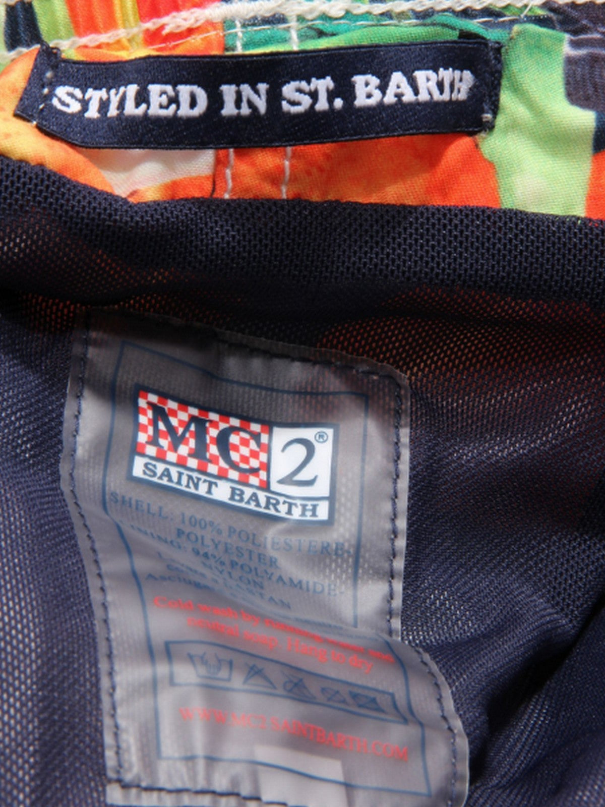 MC2 SAINT BARTH Costume da bagno Uomo Pantaloncino GUSTAVIA SPZT61 SPRITZ TIME gioboutiqueweb