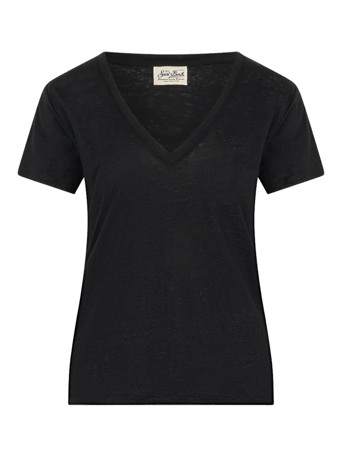 MC2 SAINT BARTH T-Shirt e Polo Donna ELOISE 01338F Nero gioboutiqueweb