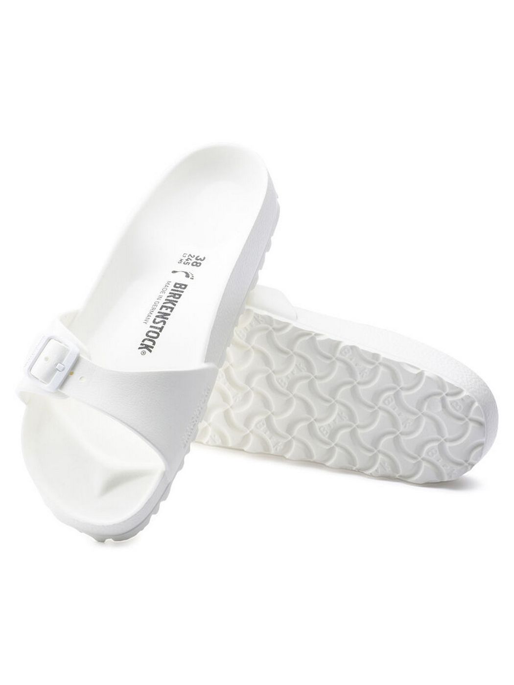 BIRKENSTOCK Sandalo Donna Madrid 128183 Bianco gioboutiqueweb