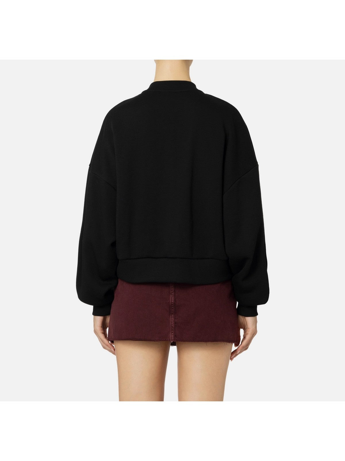 ELISABETTA FRANCHI Felpa Donna MD00346E2 110 Nero gioboutiqueweb