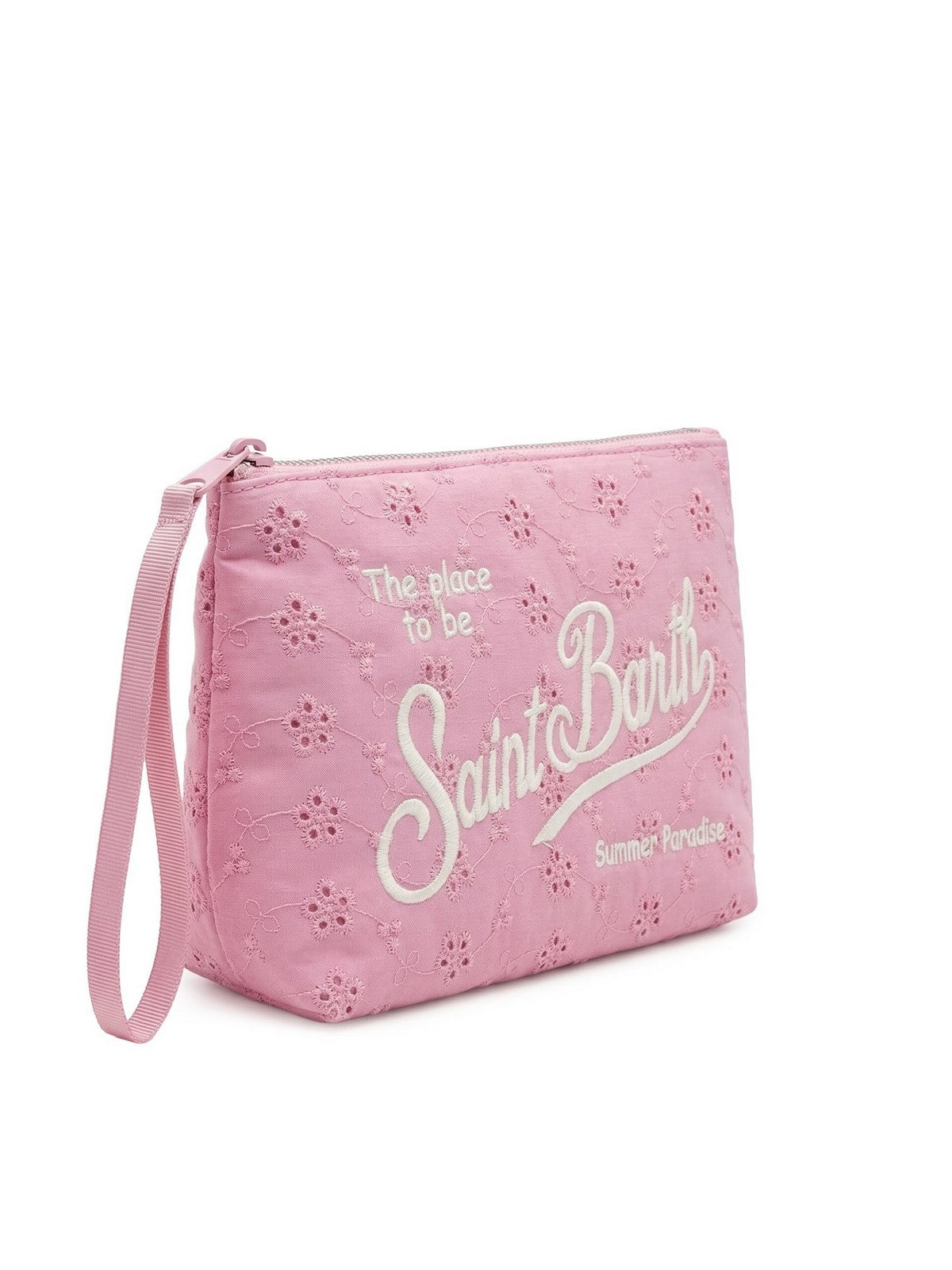 MC2 SAINT BARTH Pochette Donna ALINE SANGALLO 03025L COTTON MINI FLOWERS EMBRY 21 EMB