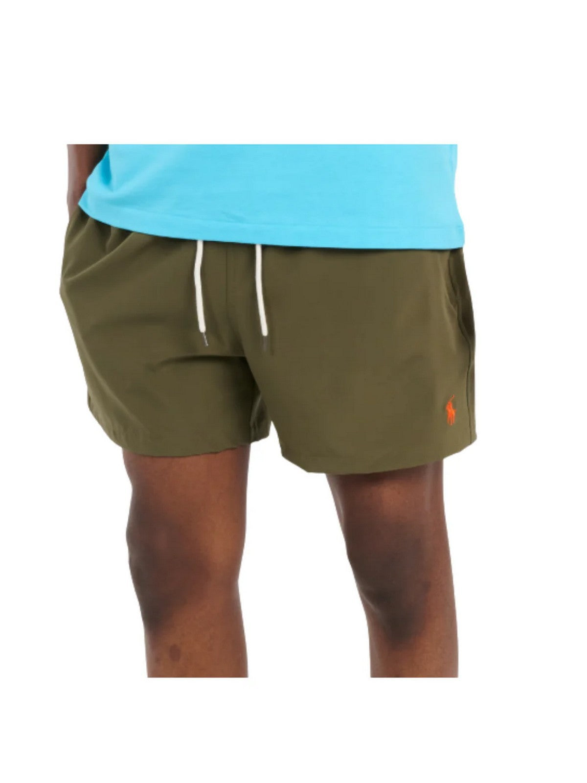 POLO RALPH LAUREN Costume da bagno Uomo WOVEN-TRUNK-SWIM BOTTOM 710B16721 008 CANOPY OLIVE