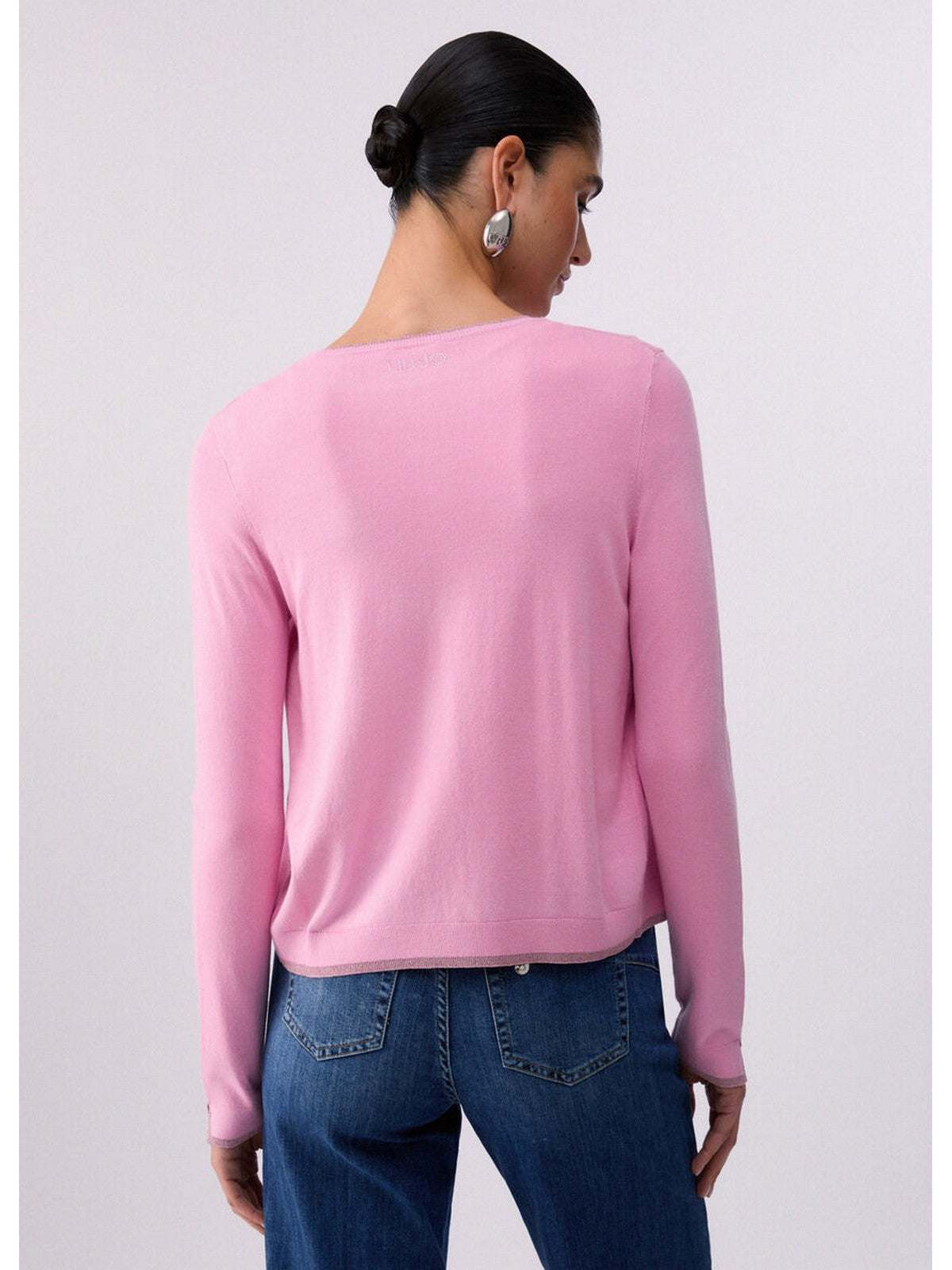 LIU JO WHITE Cardigan Donna WA6280MS49I 52215 PEACHES