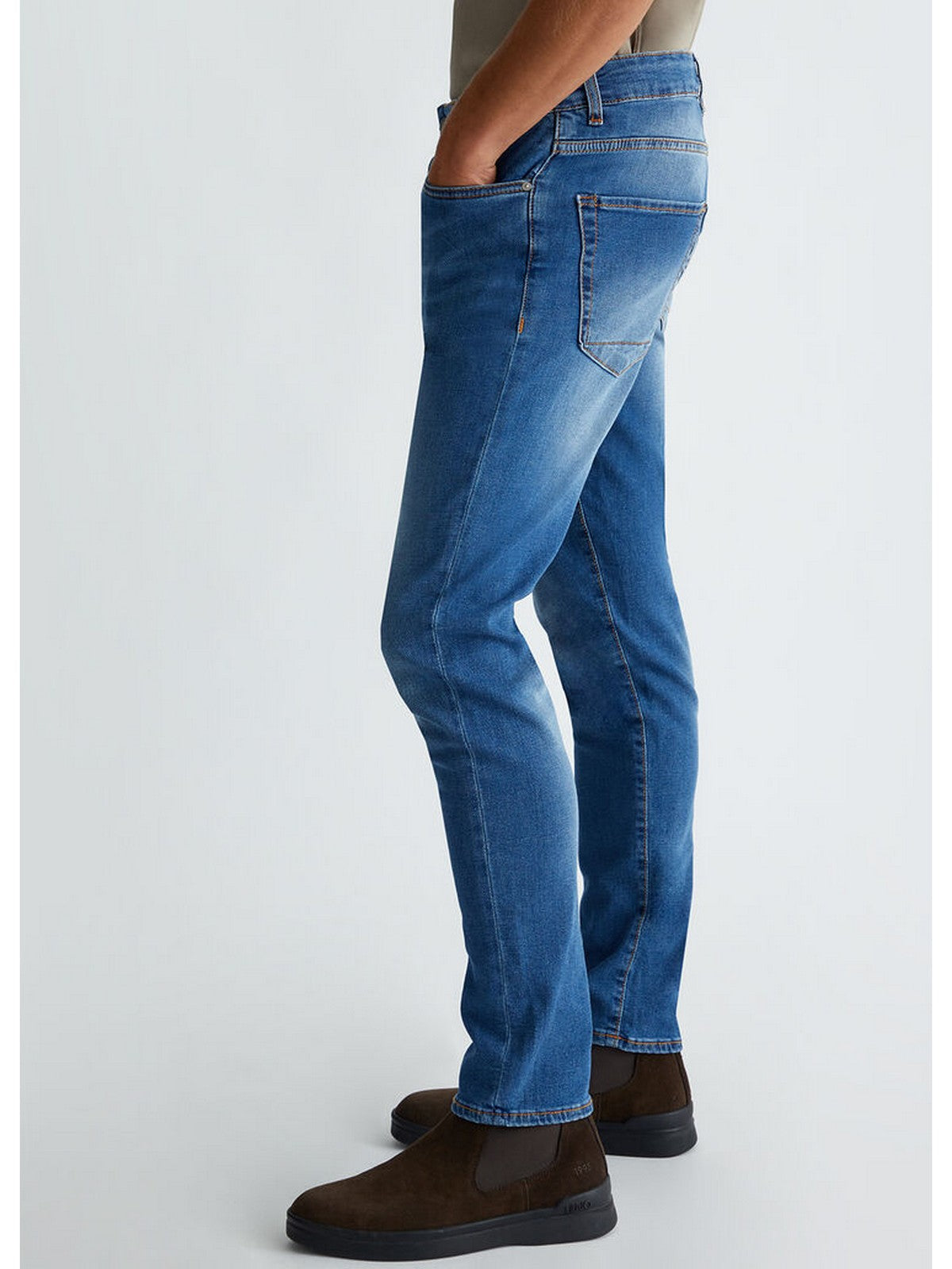 LIU JO UOMO Jeans Uomo QXX021D4971 77025 Blu gioboutiqueweb