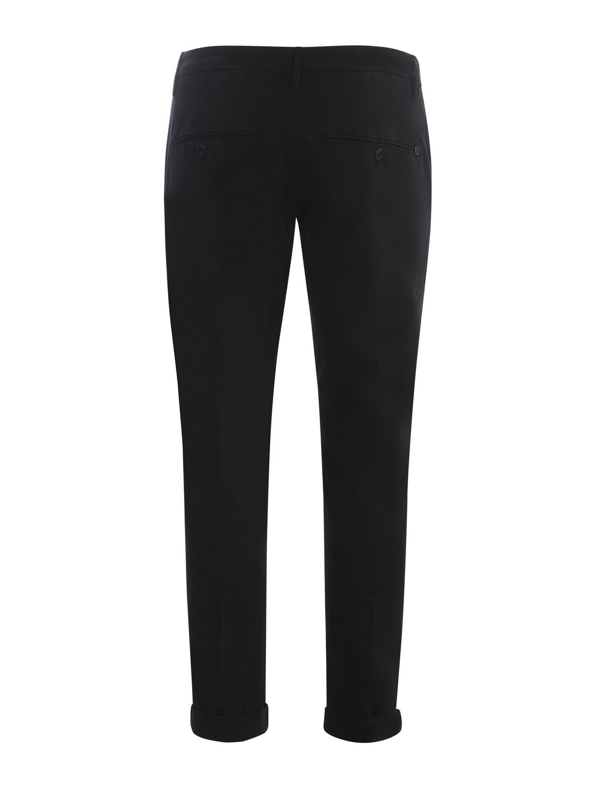 DONDUP Pantalone Uomo Gaubert UP235 OS0112U 002 999 Nero gioboutiqueweb
