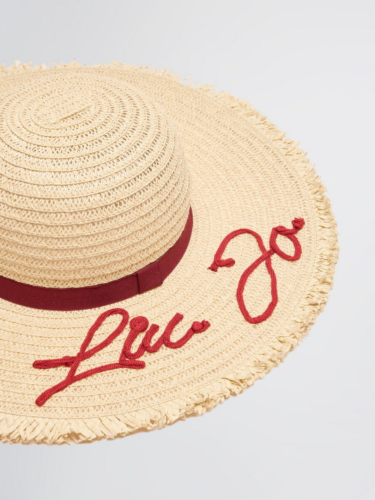 LIU JO BEACHWEAR Cappello Donna VA5214T0300 81444 Rosso argilla gioboutiqueweb