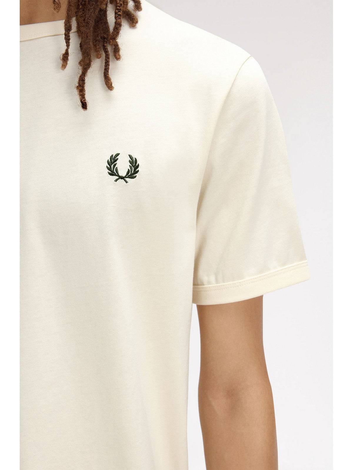 FRED PERRY T-shirt Uomo FP-M3519 91B ECRU