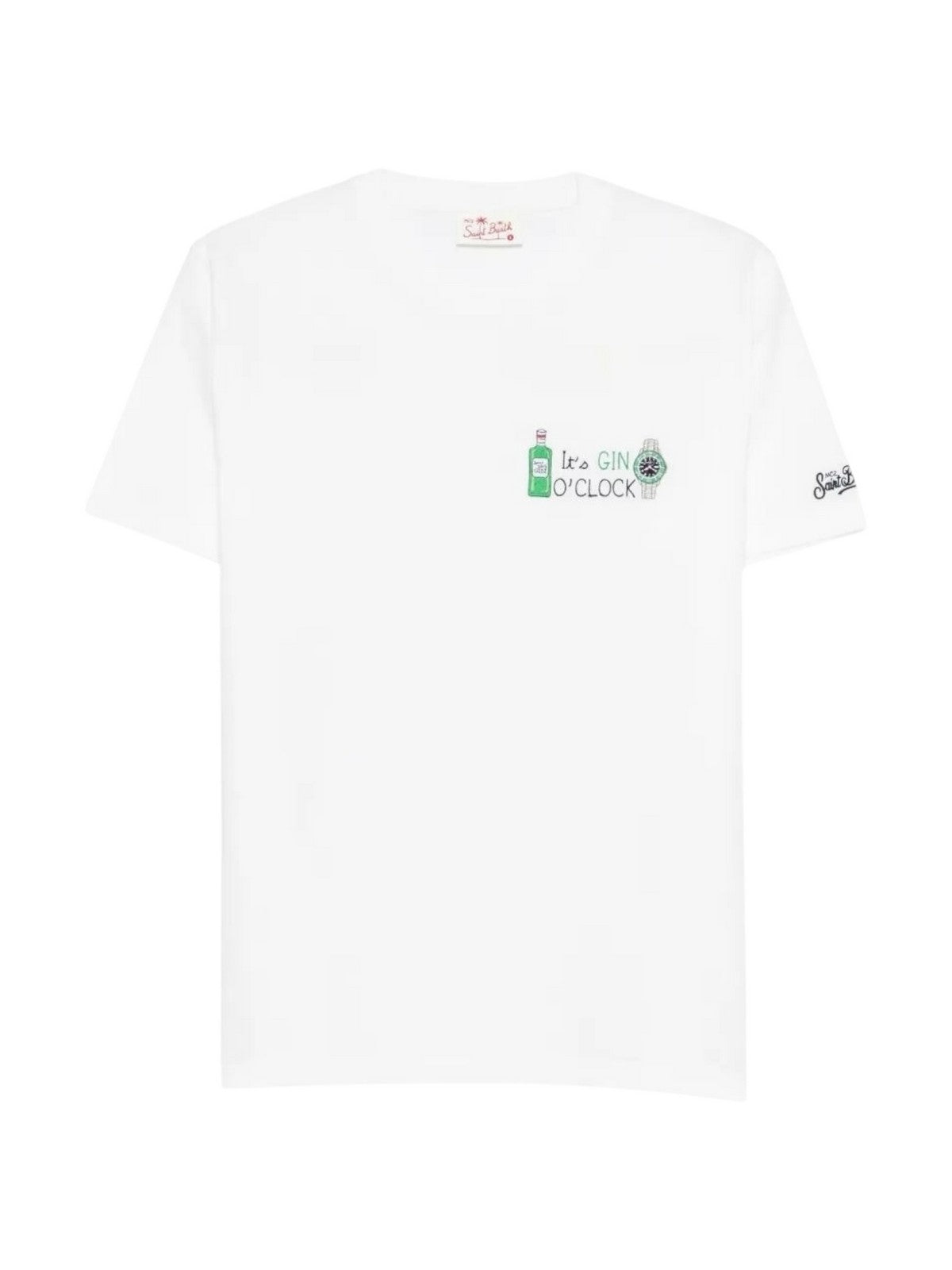 MC2 SAINT BARTH T-shirt Uomo PORTOFINO 04432L GIN CLOCK 01N EMB
