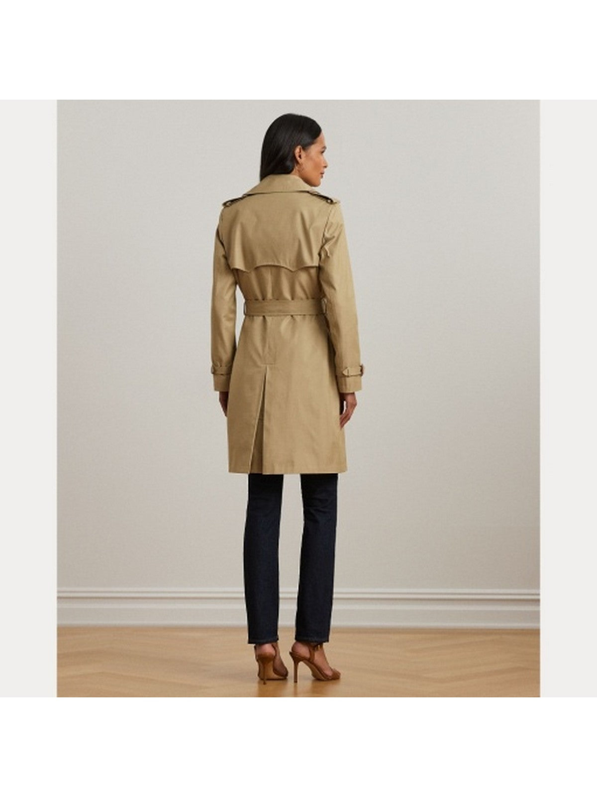 LAUREN RALPH LAUREN Trench Donna DB BLT RN38 297967122 002 Marrone gioboutiqueweb