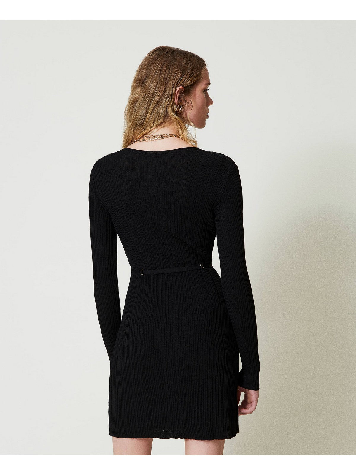 TWINSET Abito Donna 242TP3041 00006 Nero gioboutiqueweb