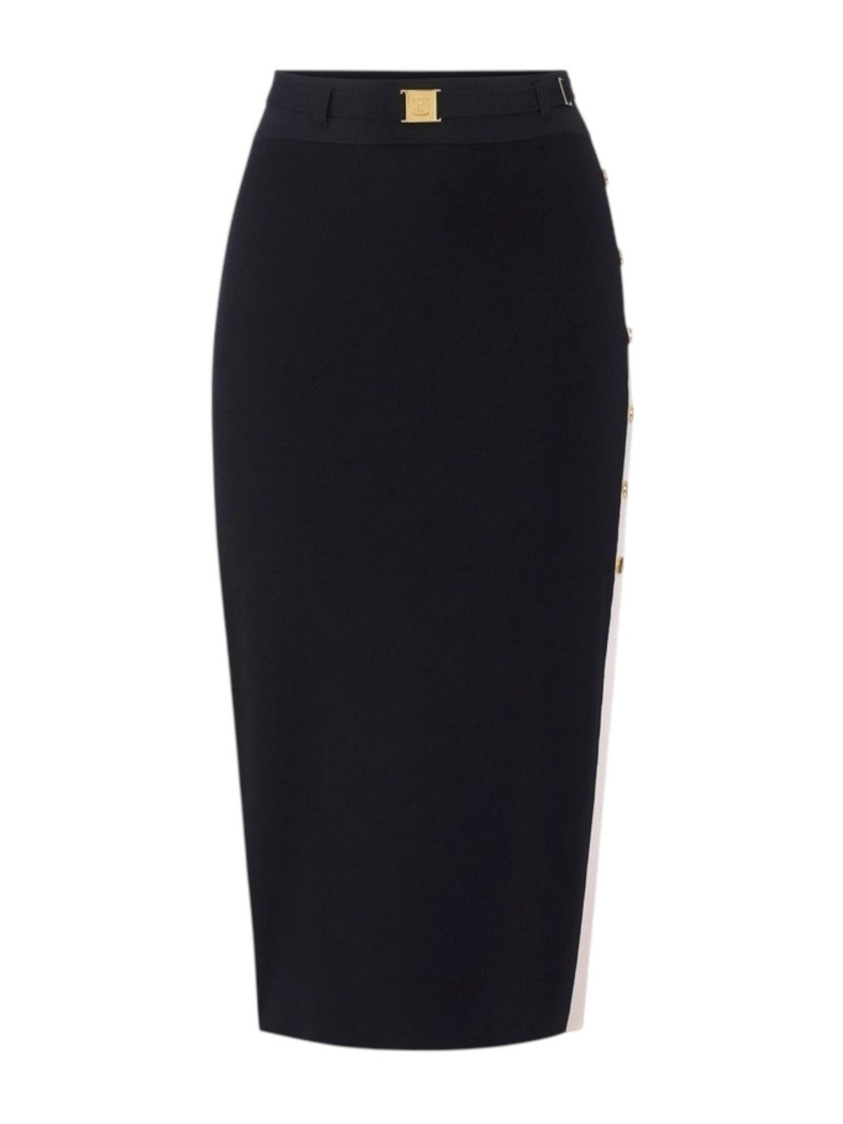 ELISABETTA FRANCHI Gonna Donna GK27S61E2 685 NERO/BURRO