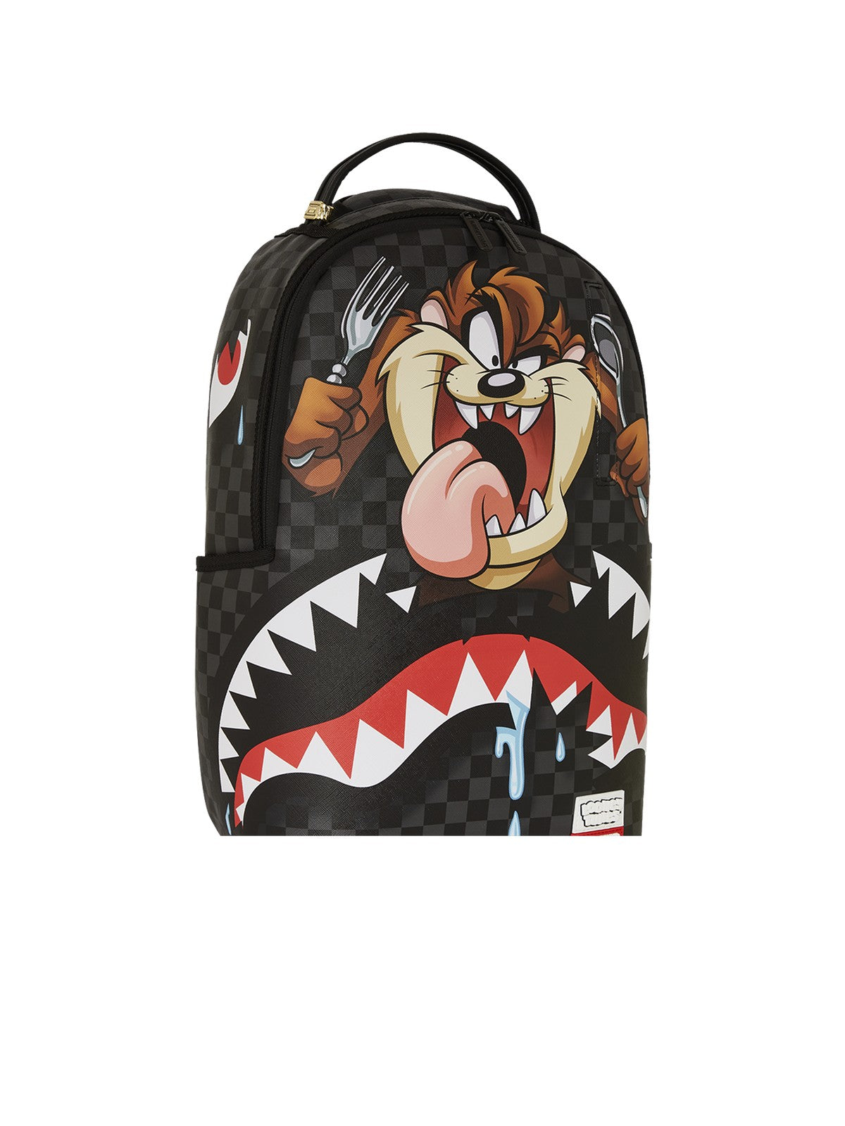 SPRAYGROUND Zaino Uomo TAZ SHARK BITE BAG BACKPACK 910B7785NSZ Nero gioboutiqueweb