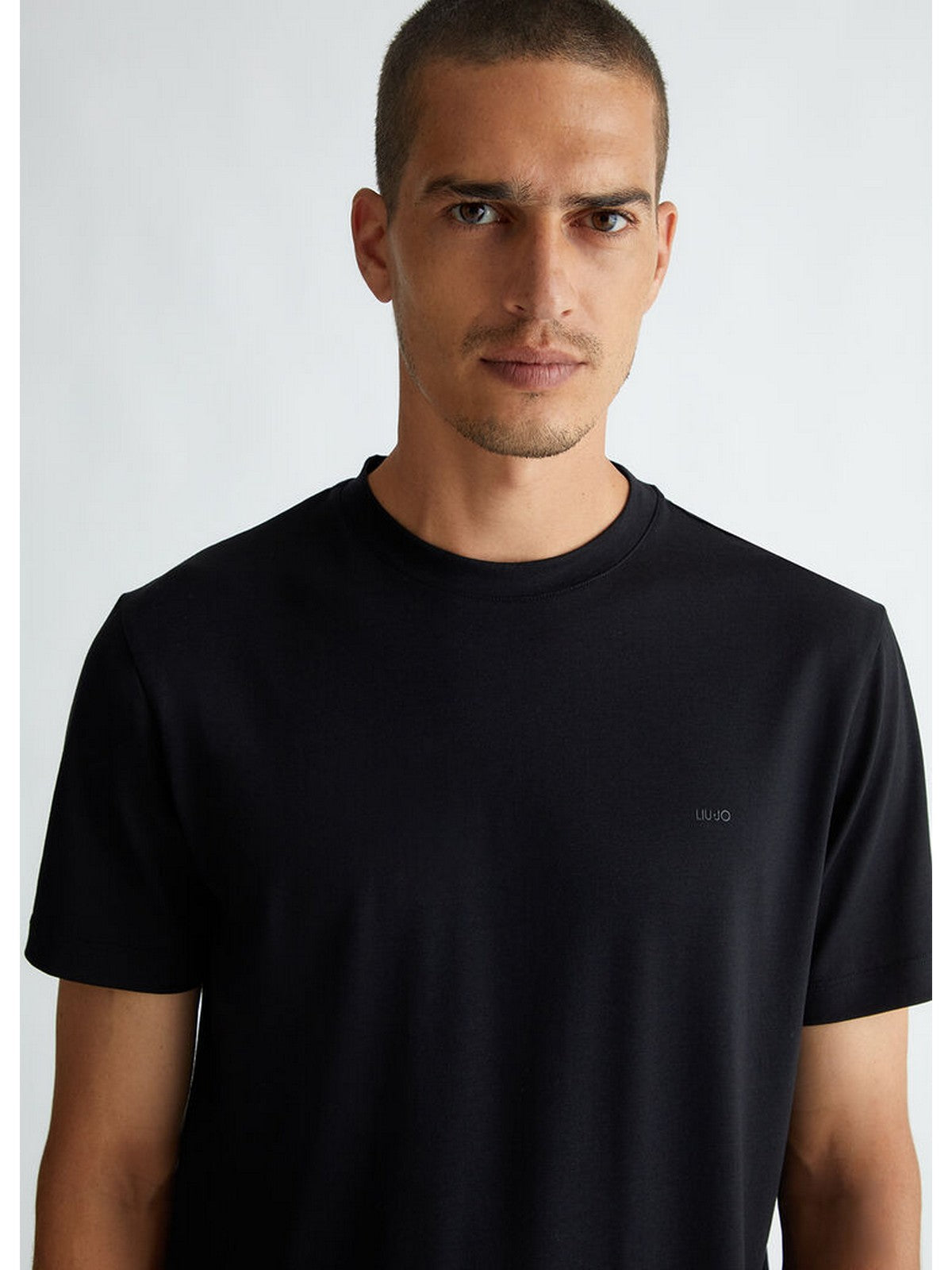 LIU JO UOMO T-Shirt e Polo Uomo QF4299J4805 22222 Nero