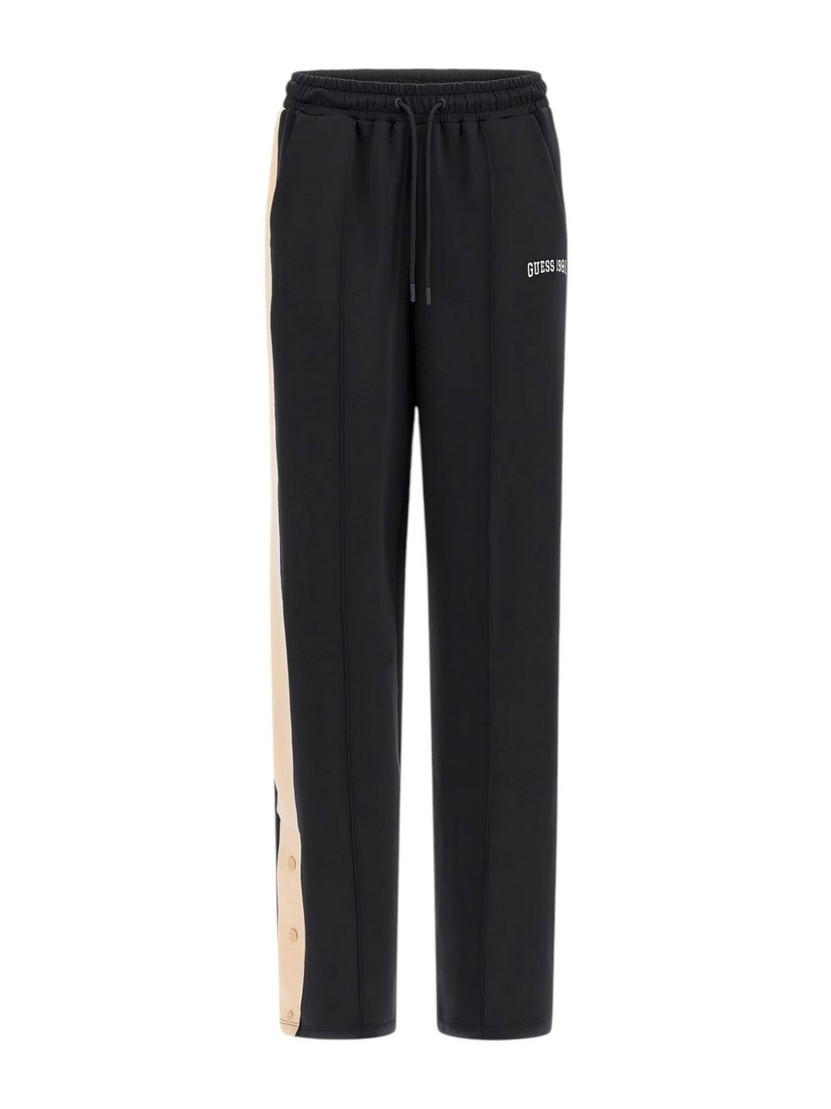 GUESS SPORT Pantalone Donna SUZANNE STRAIGHT LEG V5RB00 KCO72 G1I9 Nero gioboutiqueweb