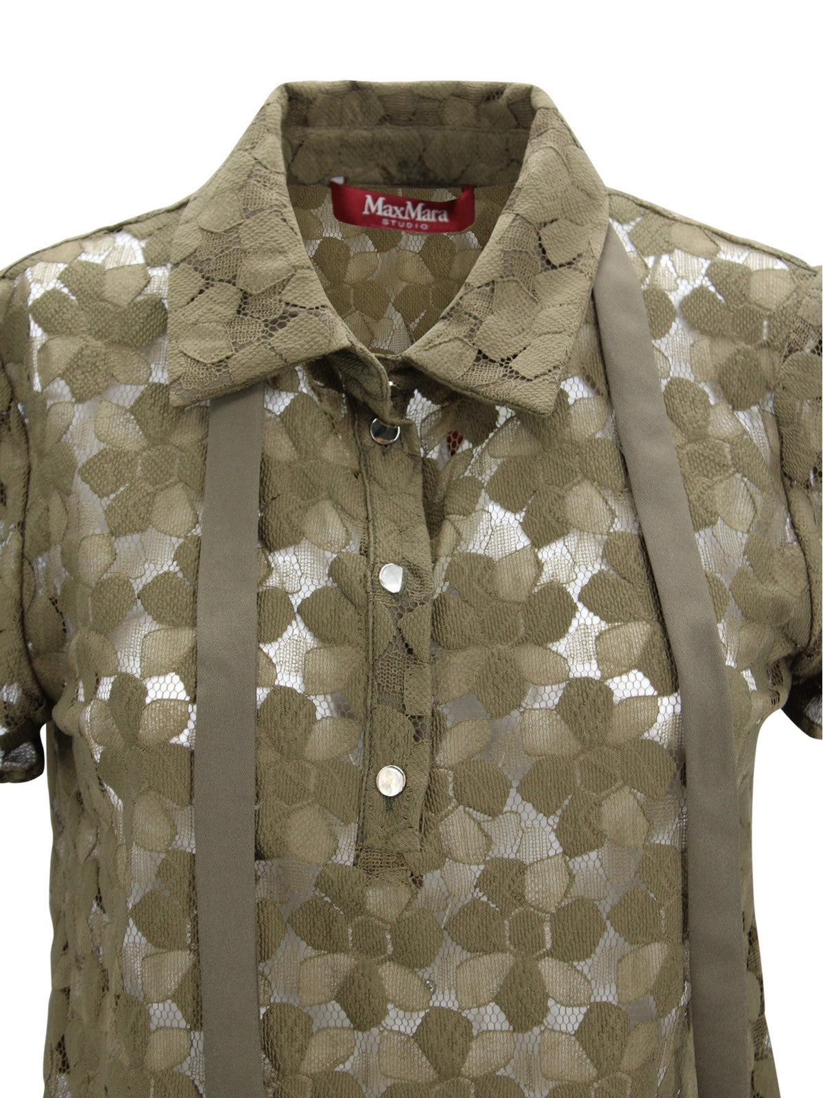 MAX MARA STUDIO T-shirt Donna MSTVELLO 2616941011600 001 VERDE KAKI