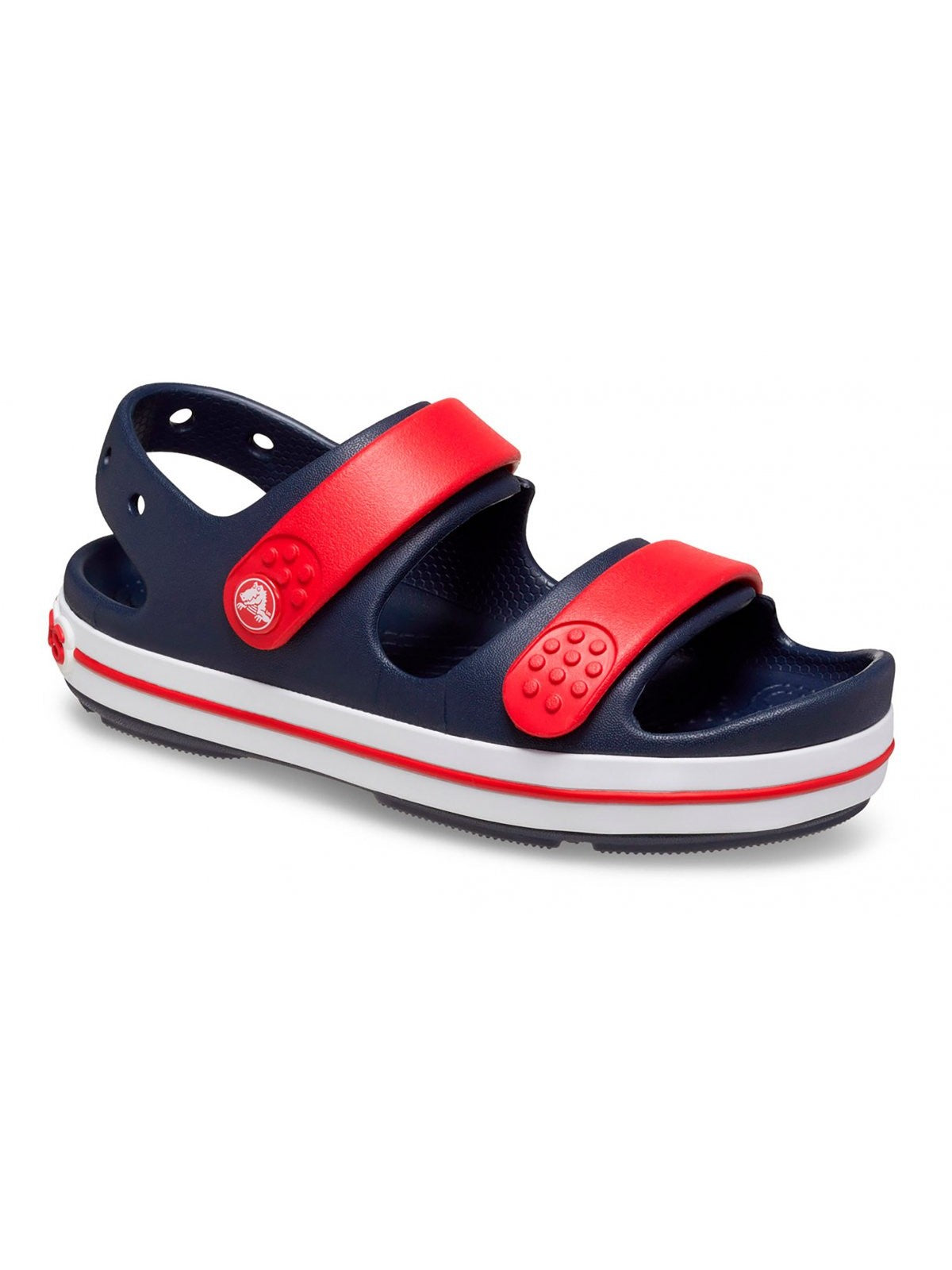 CROCS Sandalo Bambini e ragazzi Crocband Cruiser Sandal K 209423 4OT NAVY/VARSITY RED gioboutiqueweb