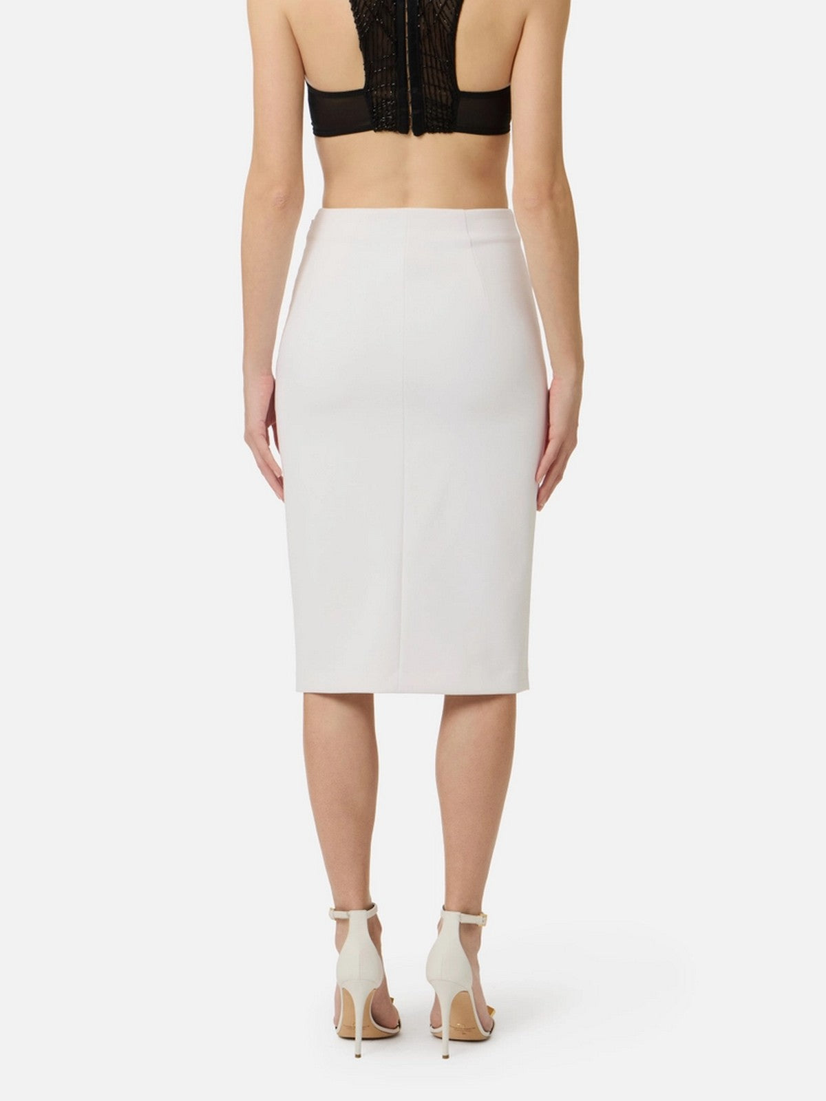 ELISABETTA FRANCHI Gonna Donna GO14761E2 360 Avorio