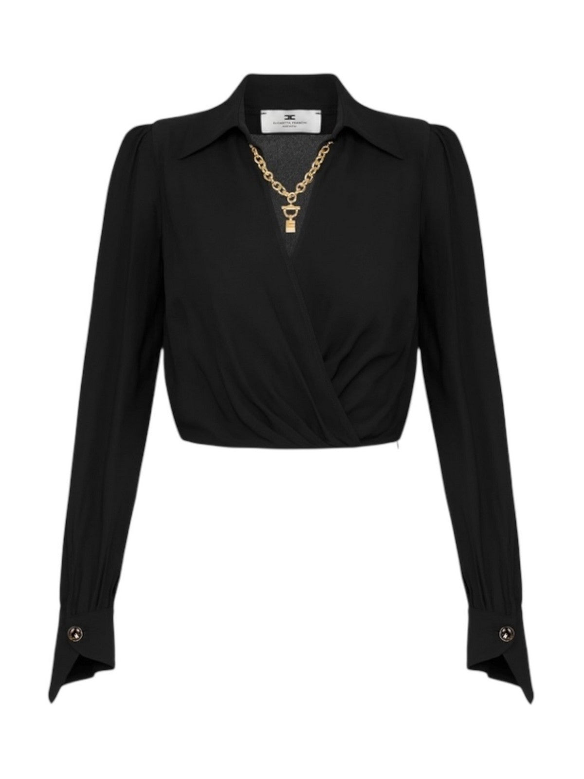 ELISABETTA FRANCHI Camicia Donna CAT0256E2 110 Nero