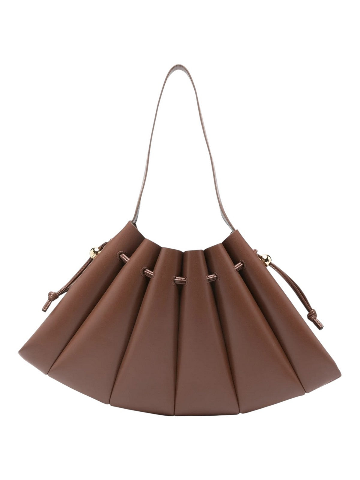 THEMOIRè Calipso vegan fabric bag brown eco-friendly design