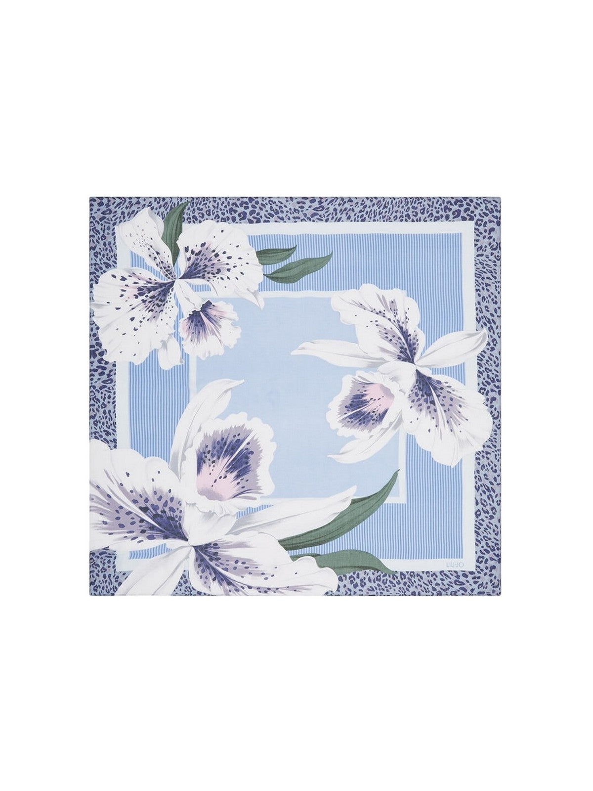 LIU JO SOFT Foulard Donna 2A6050T2738 53932 Bright blue wave