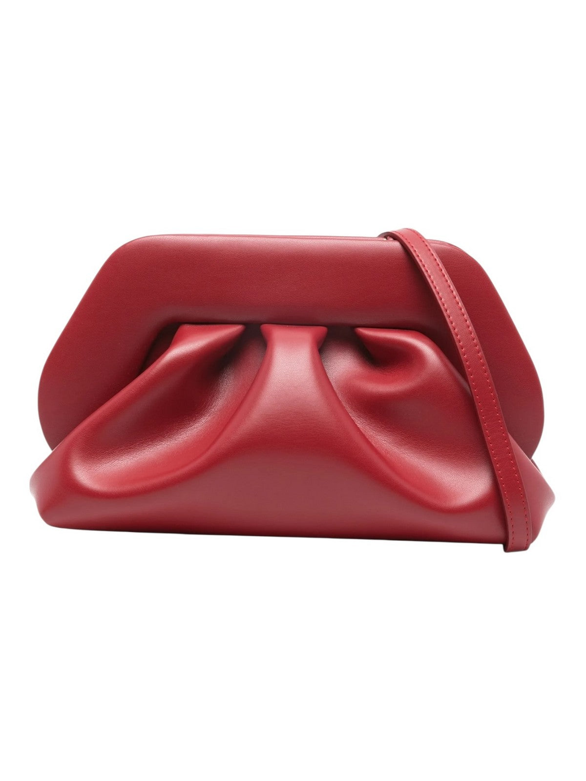 THEMOIRè Bios Medium vegan fabric bag red eco-friendly design