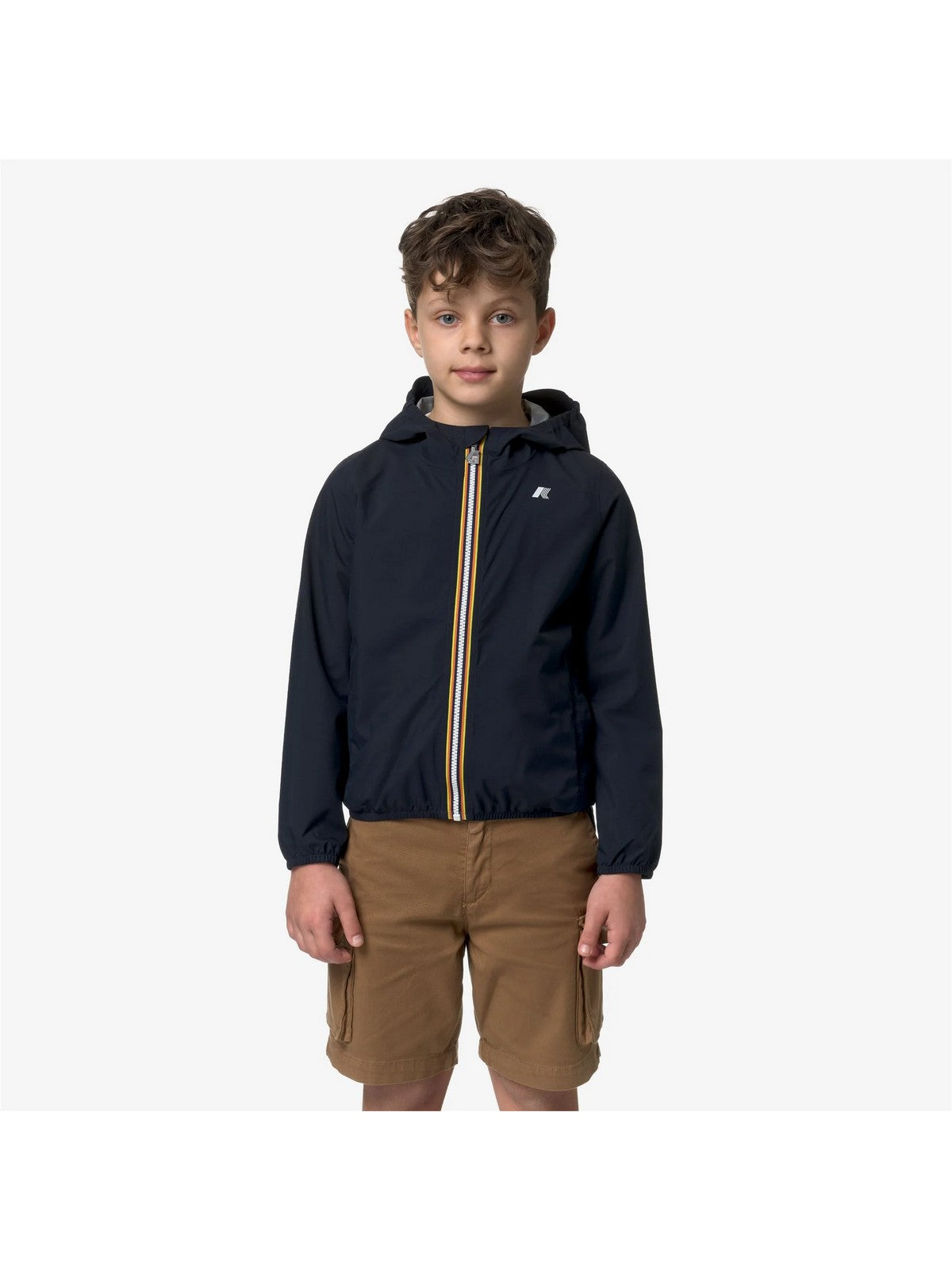 K-WAY KIDS Giubbino Bambini e ragazzi P. JACK STRETCH DOT K21371W K89 BLUE DEPTH