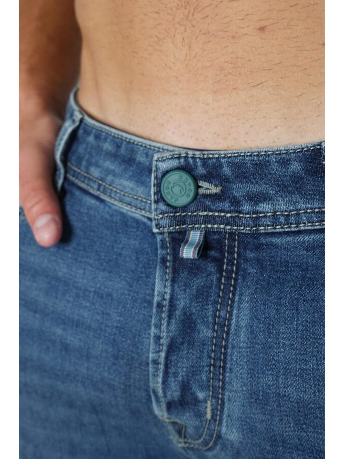 JACOB COHEN Jeans Uomo NICK JUM_QE007 065 S4213 V1 200D MEDIUM BLUE