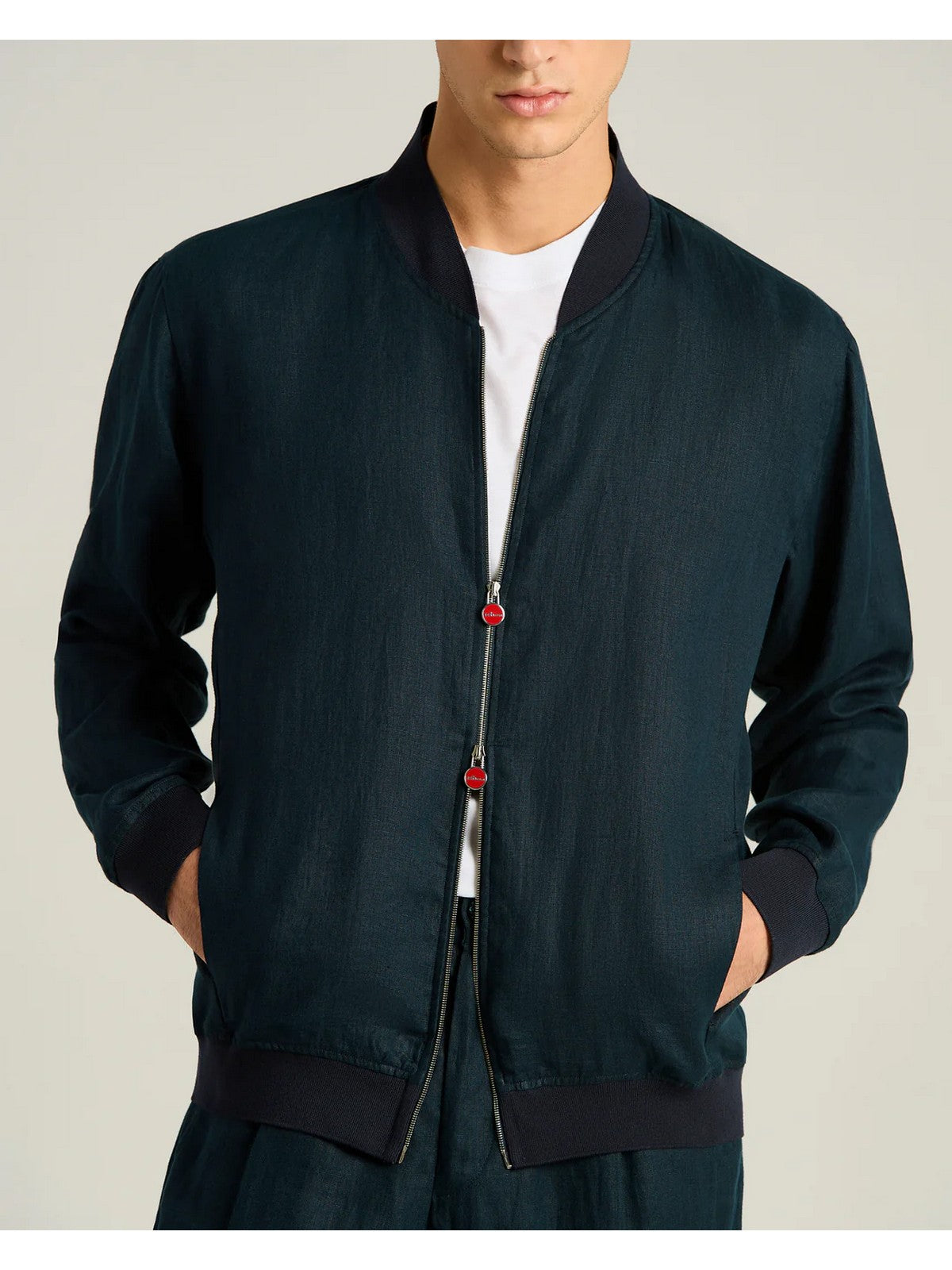 KITON Giacca Uomo UGO001H096900100P NAVY BLUE