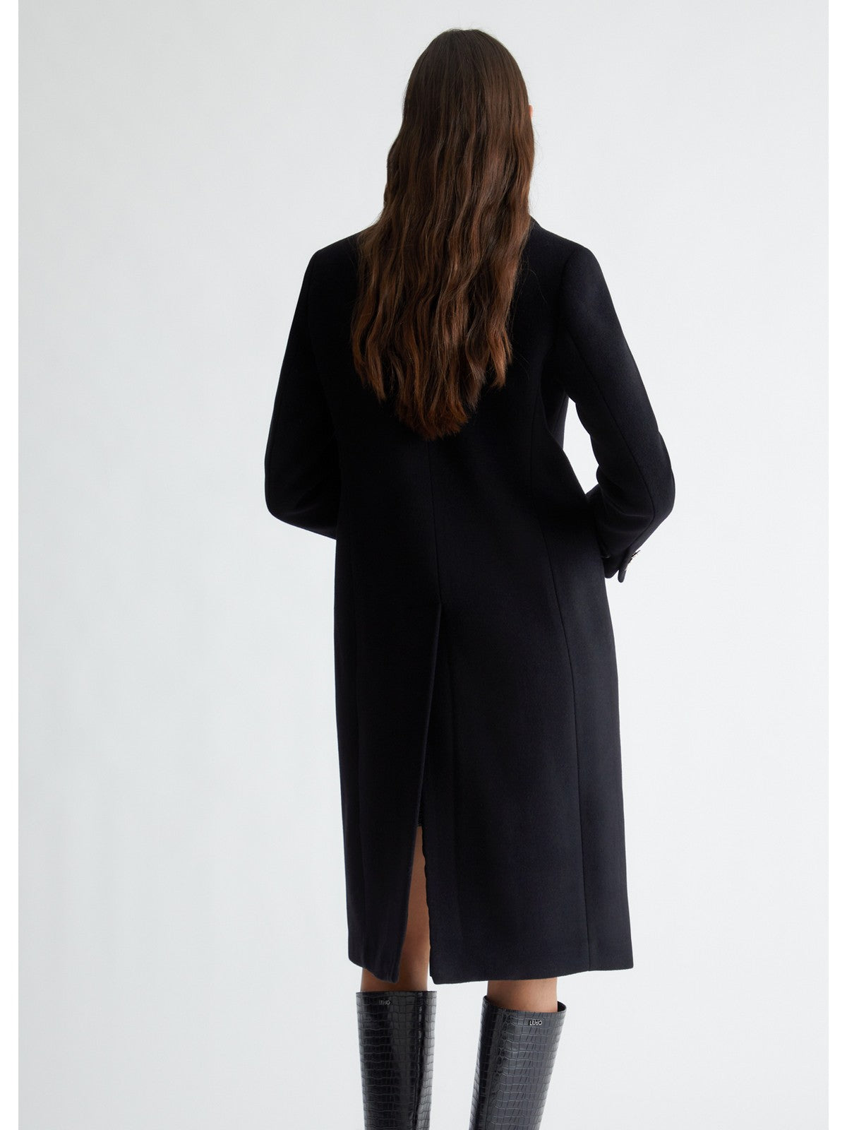 LIU JO BLACK Cappotto Donna CF4333T2583 22222 Nero gioboutiqueweb